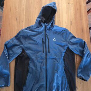 Men's Reebok Big Softshell Jacket Dark Denim Color - 2XL NWOT!